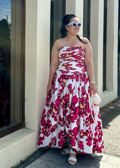 Aje Behold Maxi Dress, Boldly Blooming