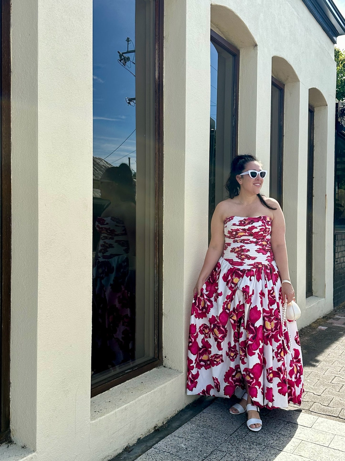 Aje Behold Maxi Dress, Boldly Blooming