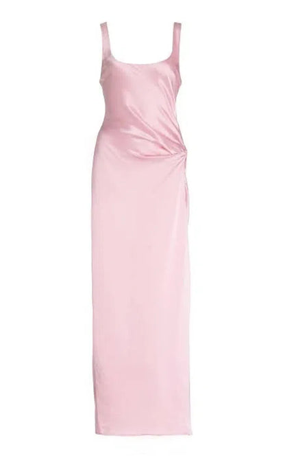 Anna Quan Etta Midi Dress Rose pink