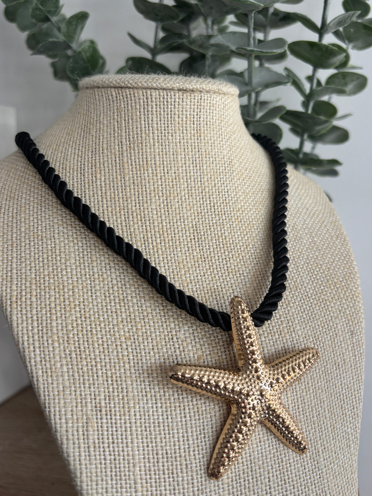 Starfish Rope Necklace (4 colour options)