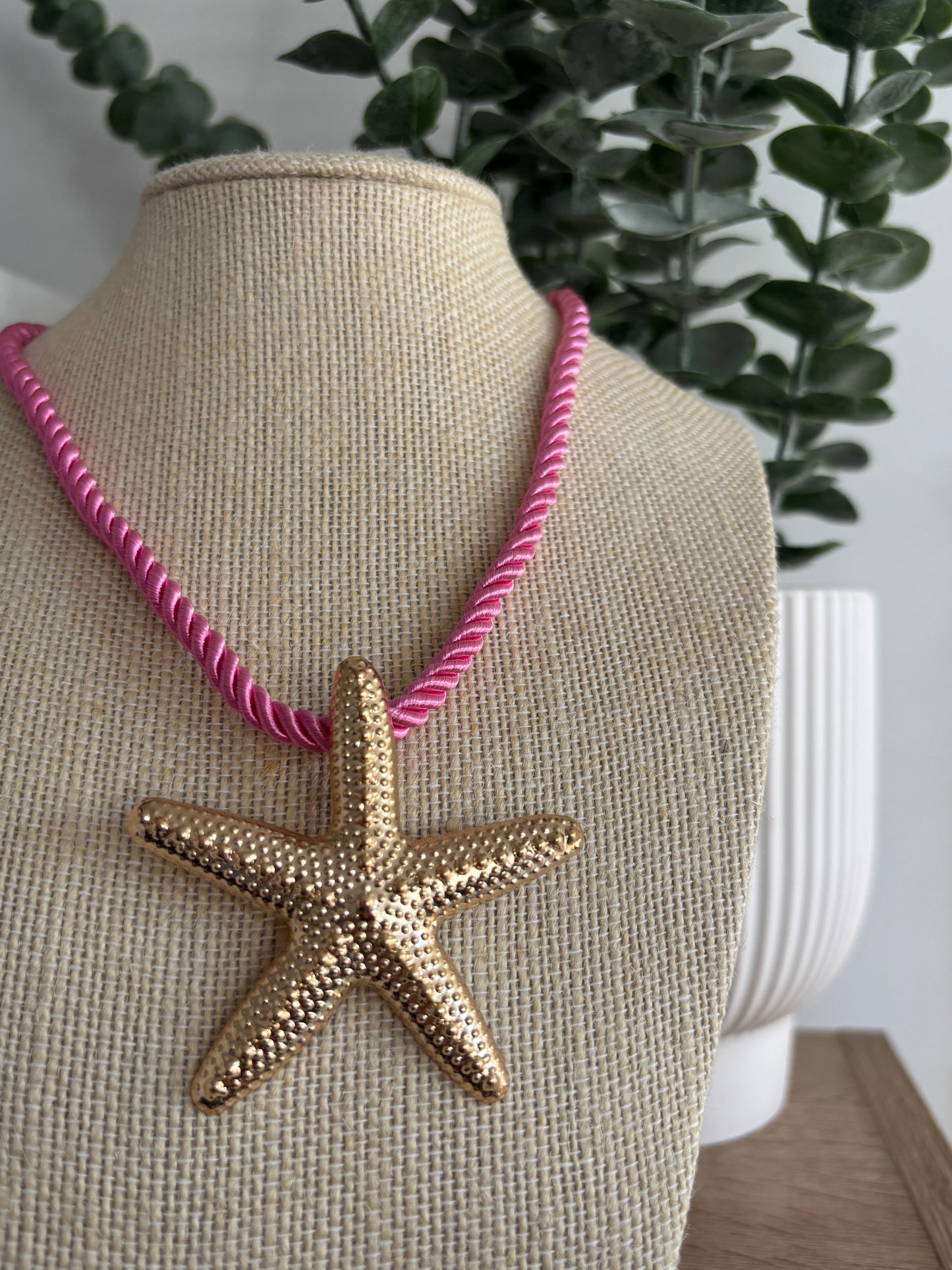 Starfish Rope Necklace (4 colour options)