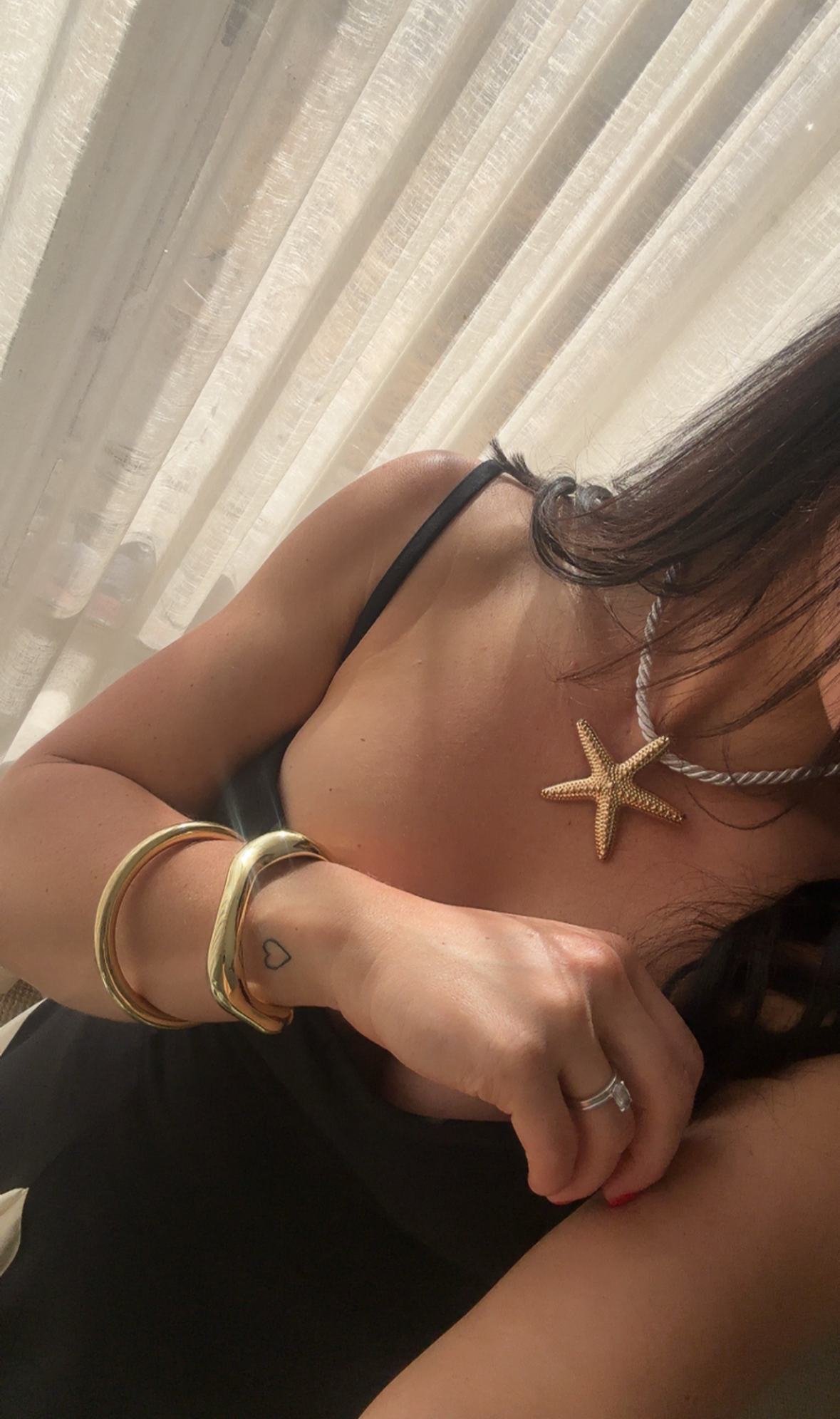 Starfish Rope Necklace (4 colour options)