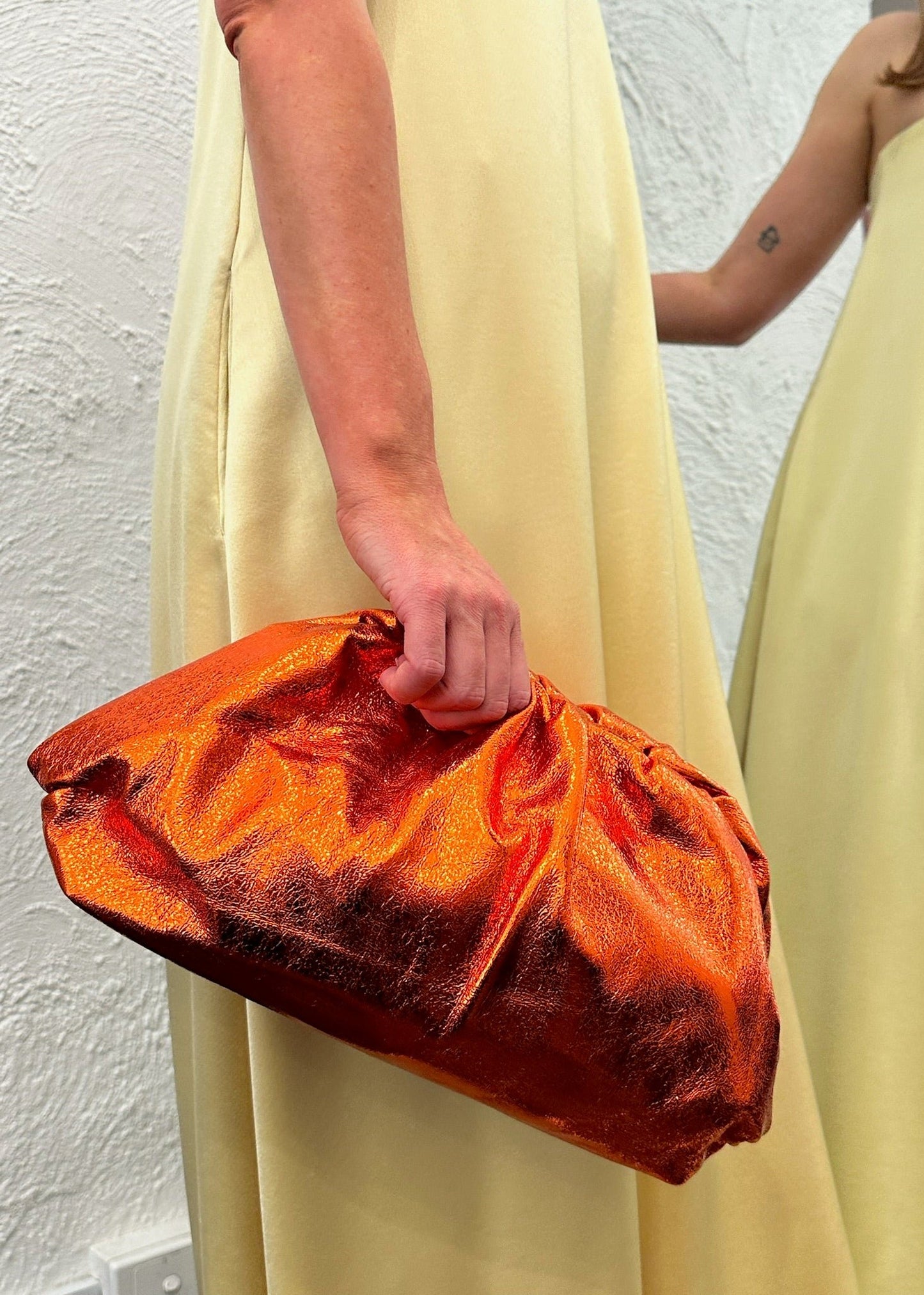 Baguette Clutch, Orange