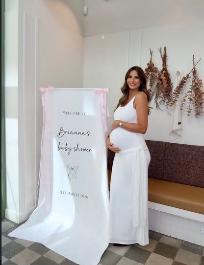 The Solene Dress, White