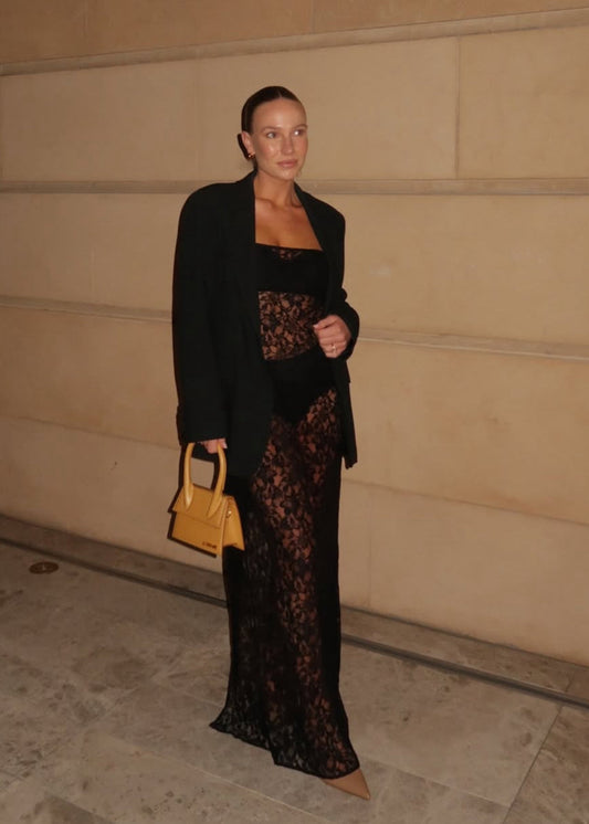Lover and Friends Gracia Gown, Black