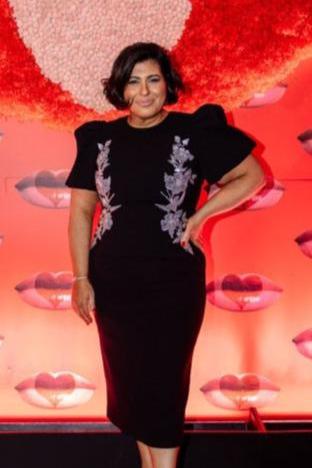 rebecca vallance monroe midi dress Rebecca Vallance Monroe Puff-Sleeve Embellished Midi Dress in Black