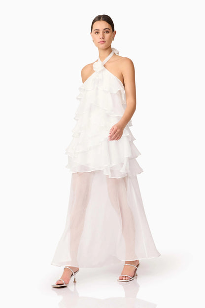 Elliatt Melissa Halter Maxi Dress, White