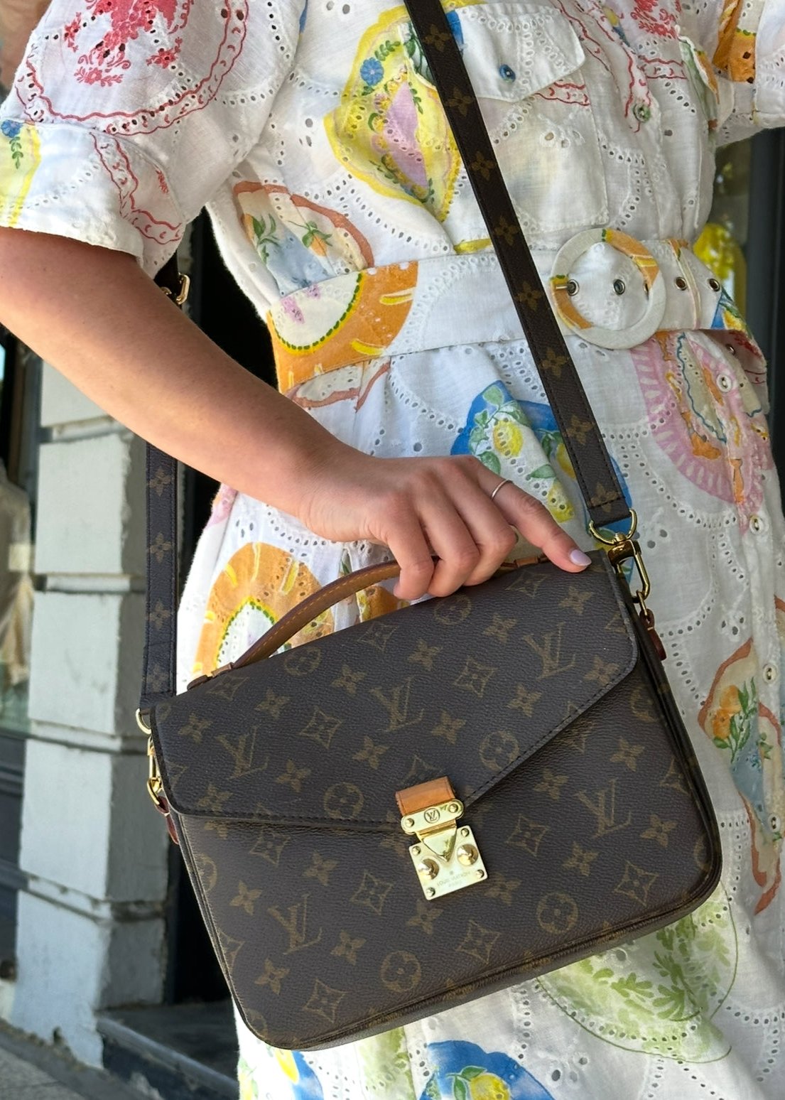 Louis Vuitton Metis Leather Crossbody bag