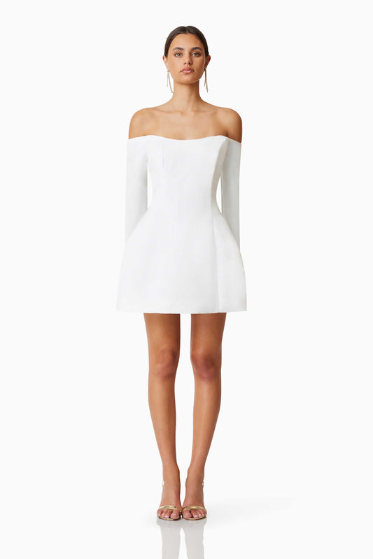 Elliatt Vida Mini Dress, White