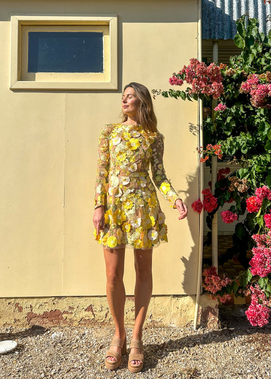 Elliatt Golden Voice Dress