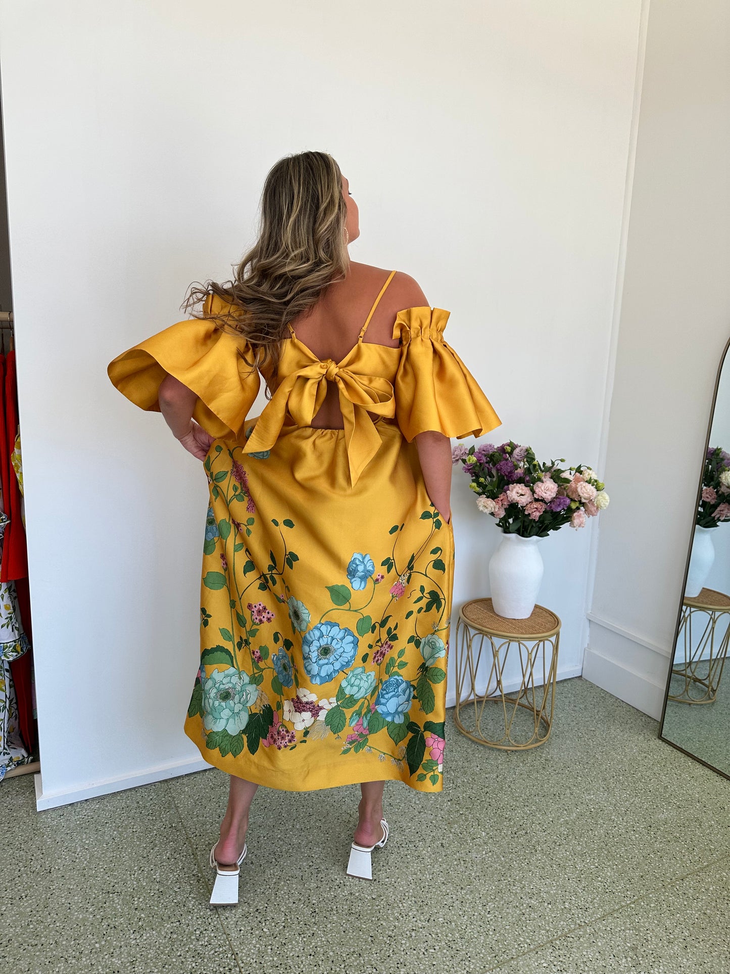 Alemais Dana Midi Dress