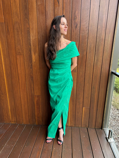 Sheike Giselle Gown, Green