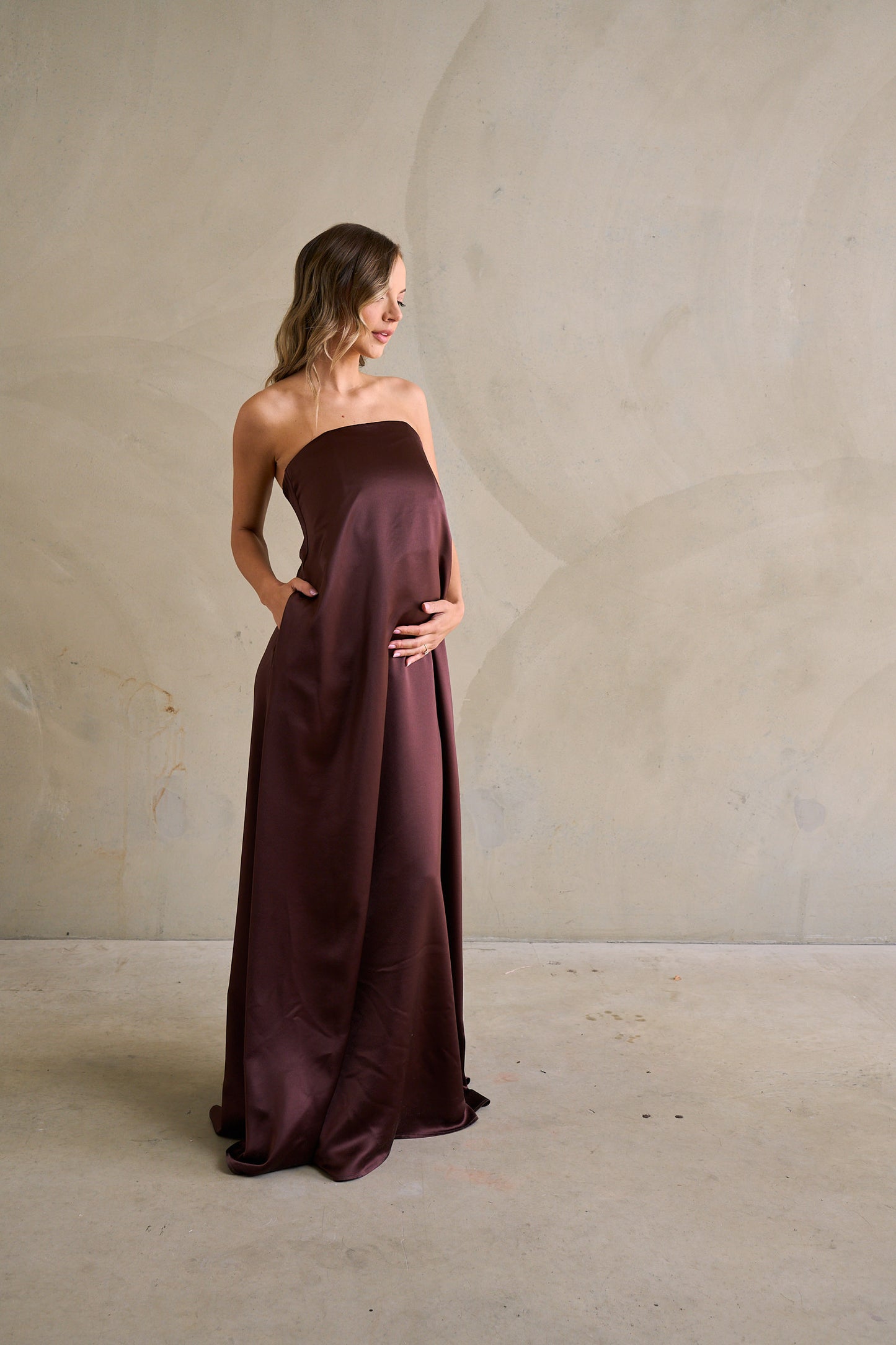 Anna Quan Delfina Dress, Chocolate