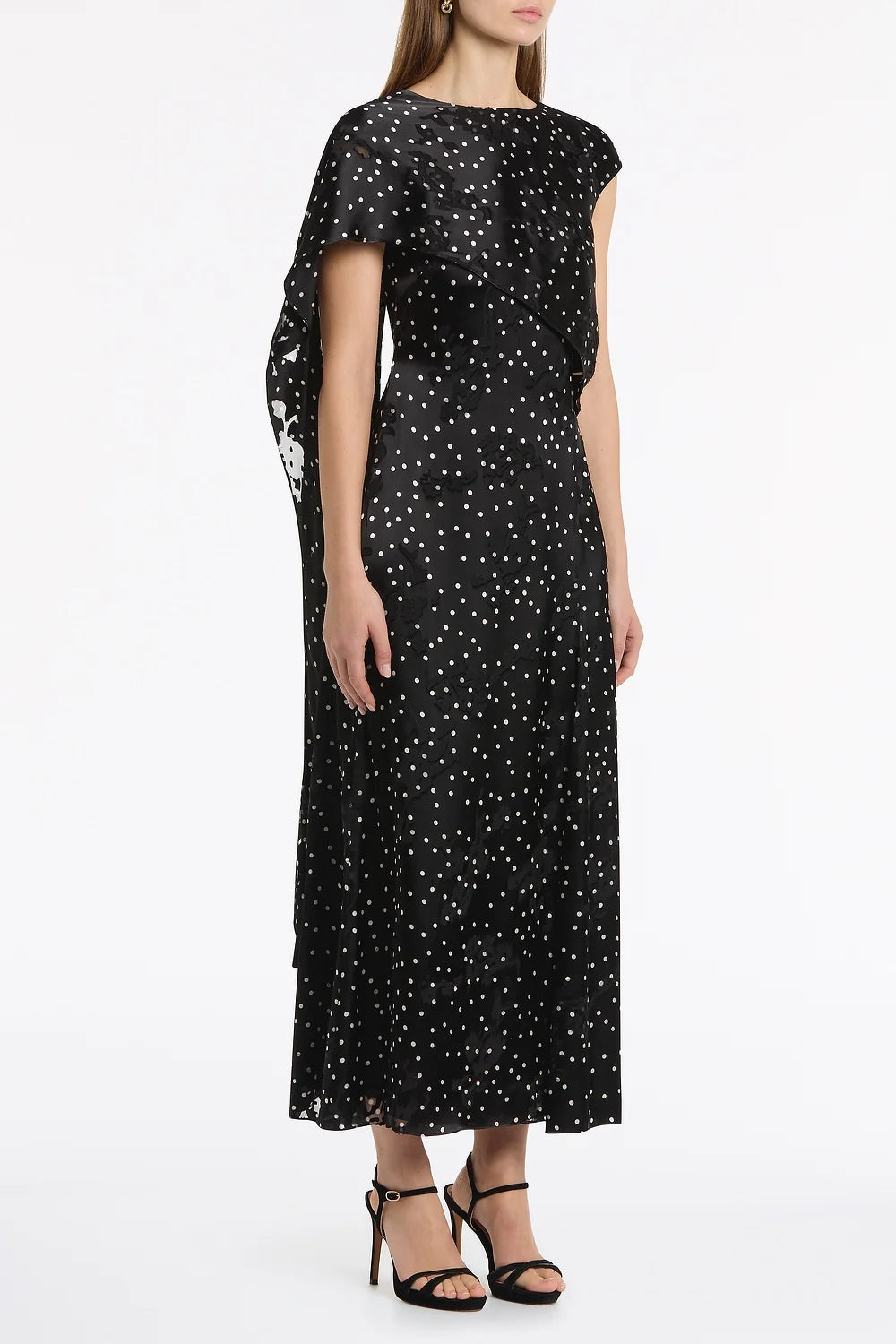 Carla Zampatti Pinspot Wrap Dress
