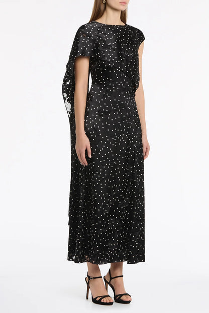 Carla Zampatti Pinspot Wrap Dress