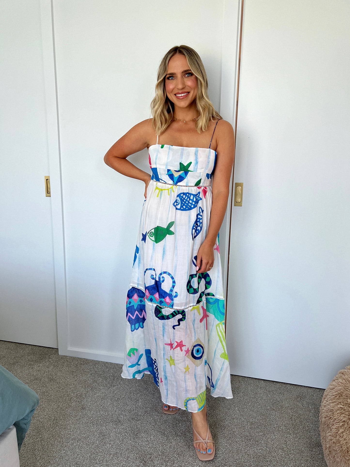 Kate Ford, Pella Ladder Bustier Dress