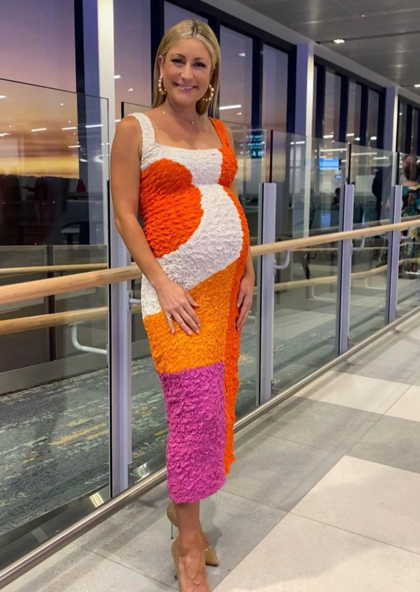 Mara Hoffman Sloan Dress, Orange