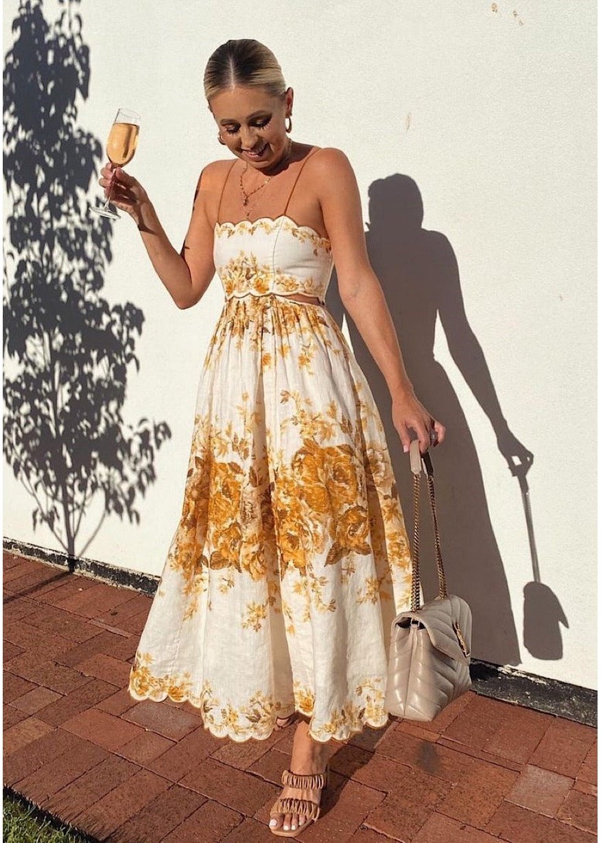 Zimmerman sales gold dress